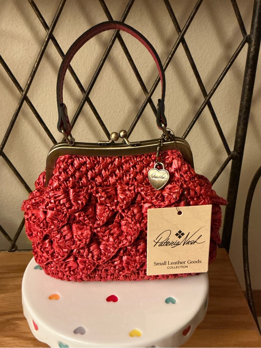 Patricia Nash Mini Kisslock Nwt